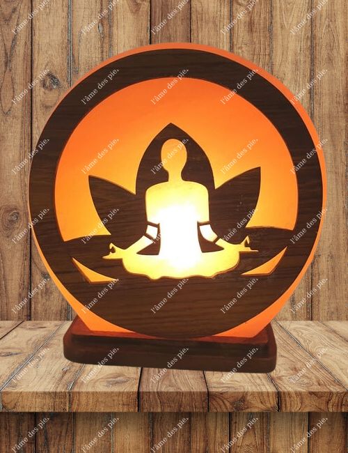 Lampe Lotus Bouddha