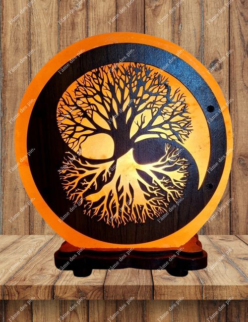 Lampe Arbre Yin et Yang